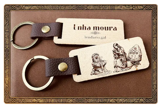 Chaveiro co deseño de A Moura
